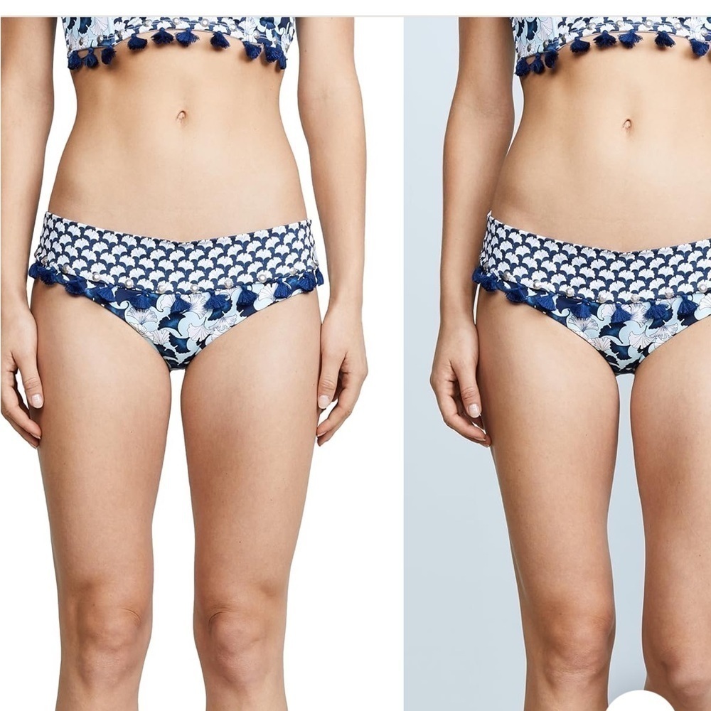 OndadeMar Lotto Banded Bikini Bottoms Size Large - Picture 3 of 11